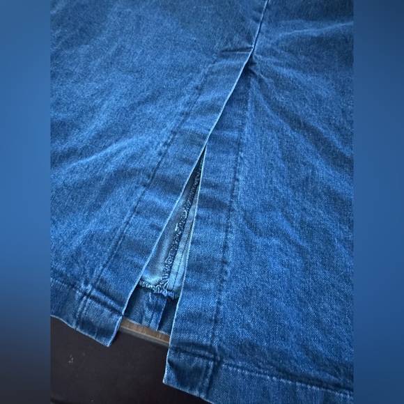 Lulus Denim Midi Skirt L - Picture 5 of 8